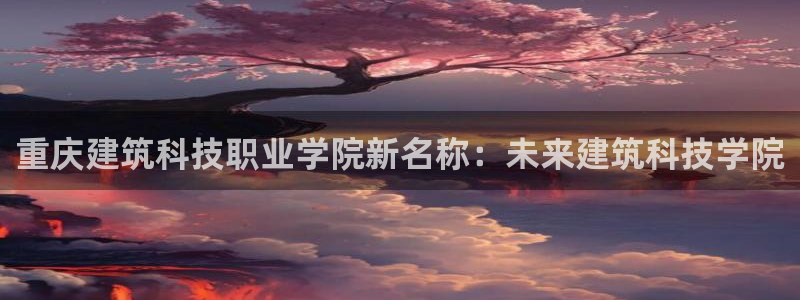 顺盈娱乐登录地址在哪儿：重庆建筑科技职业学院新名称：未来建筑科技学院